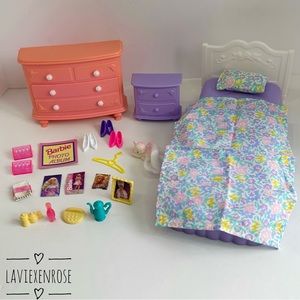1994 Barbie “So Much To Do” Bedroom Playset